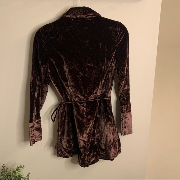 Free People Viola Velvet Romper - Picture 9 of 12